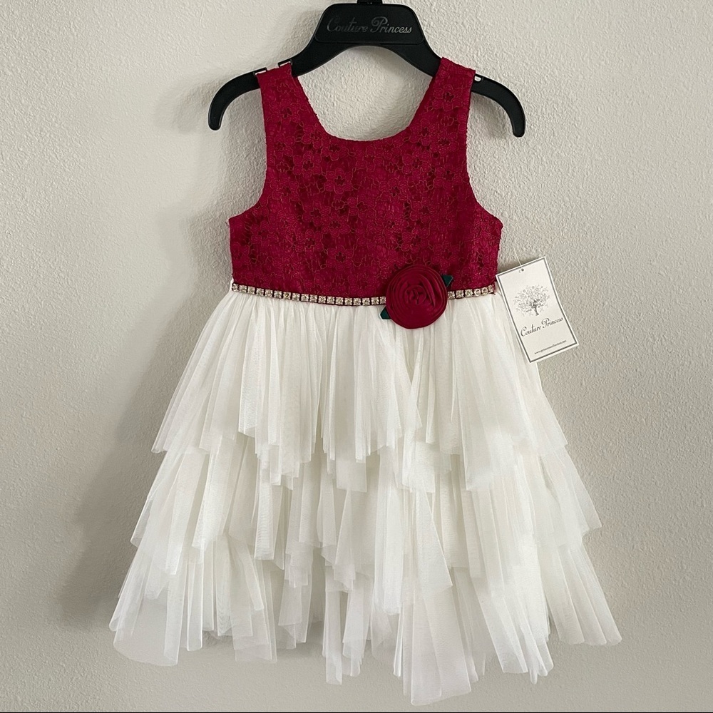 Couture Princess Little Girl Dress Size 6